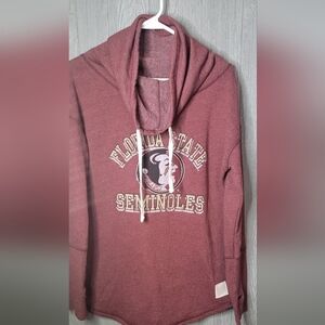 ♡Florida State cowneck hoodie size Large.A4